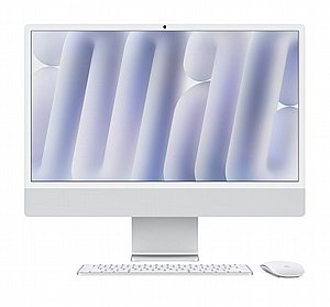 מחשב שולחני iMac 24 M4 10cCPU 10cGPU 16/256 Silver מחשב שולחני iMac 24 M4 10cCPU 10cGPU 16/256 Silver
