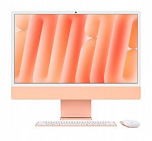 מחשב שולחני iMac 24 M4 10cCPU 10cGPU 16/256 Orange מחשב שולחני iMac 24 M4 10cCPU 10cGPU 16/256 Orange